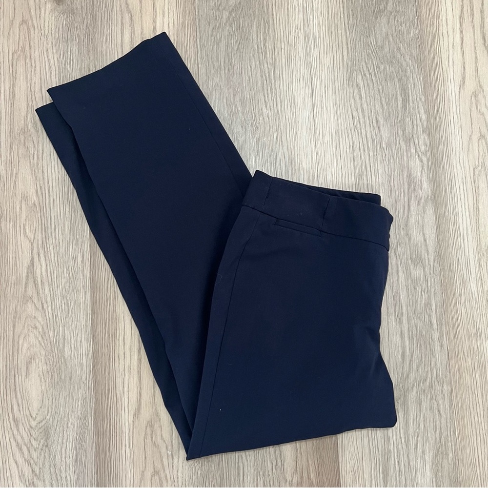 Ellen Tracy Dark Blue Dress Pants - Size 10
